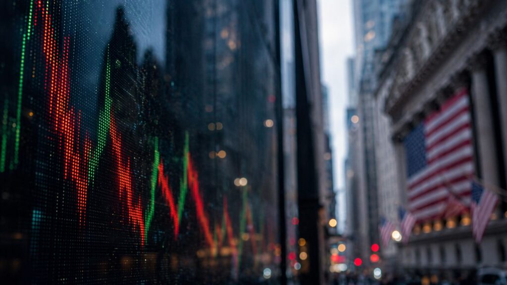 Dow atinge recorde de fechamento e S&P 500 avança; papéis de chips pesa na Nasdaq