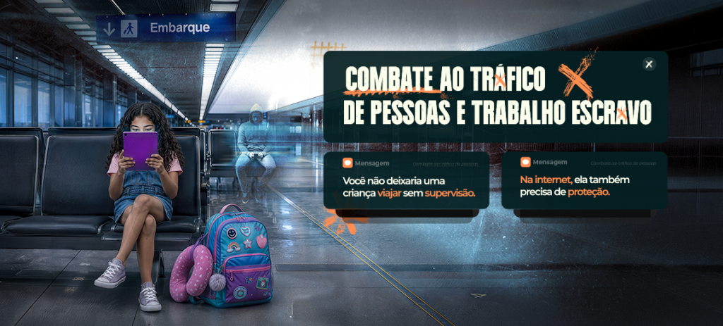Campanha nacional alerta para aliciamento de crianças e adolescentes pela internet