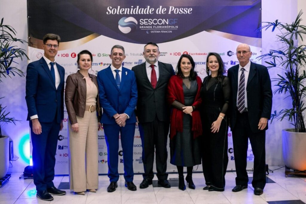 Presidente da FENACON prestigia posse da nova diretoria do SESCON-GF – Sistema FENACON