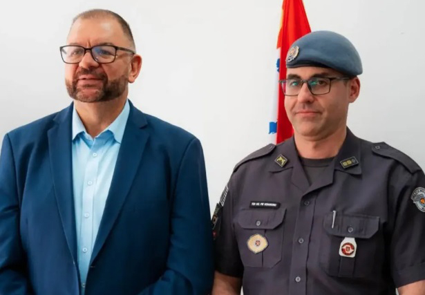 Fran Silva recebe comandante do 6º BPM para discutir segurança pública no ABC