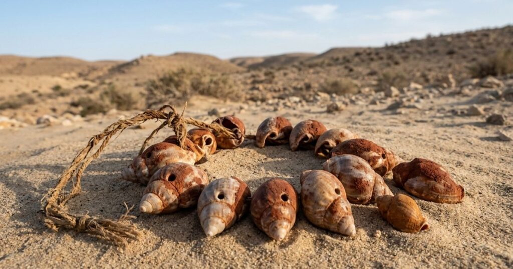 conchas marinhas encontradas longe da água revelam uma transformação impressionante