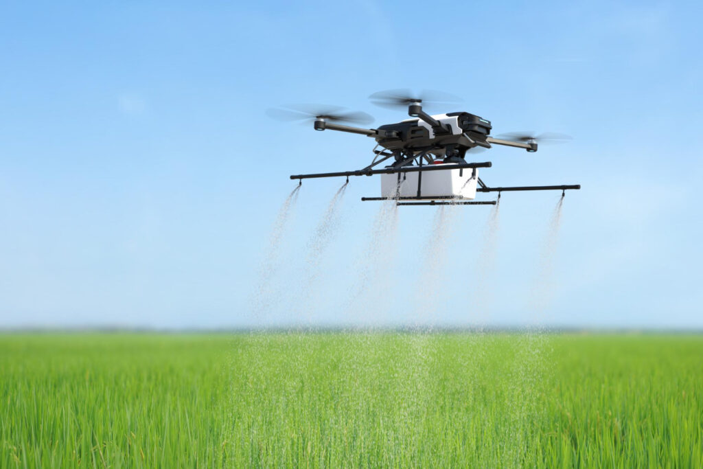 drone pulverização de agrotóxicos