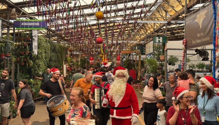 Comemorações de Natal trazem aumento de público na CEASA Campinas