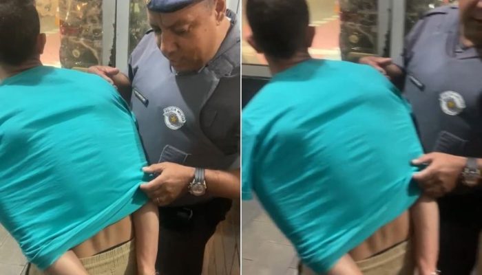 1 de 2Criminoso usava fotos íntimas de vítimas para ameaça-las em Guarujá (SP) — Foto: Reprodução