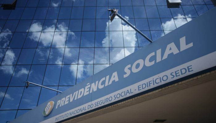 Fachada da sede do INSS, em Brasília 
             -       
        Gabriela Biló - 14.abr.23/Folhapress