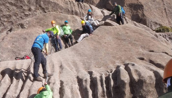 Transplantados de pulmão sobem pico das Agulhas Negras, no Parque Nacional de Itatiaia, na Serra da Mantiqueira
             -       
        Arquivo pessoal - 14.jul.25