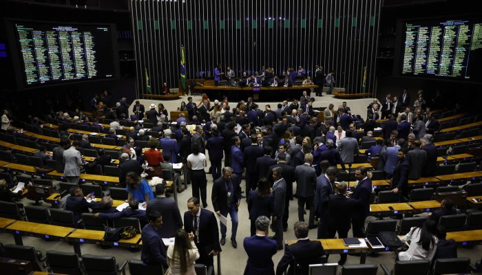 Plenário da Câmara dos Deputados
             -       
        Pedro Ladeira - 1º.out.2025/Folhapress