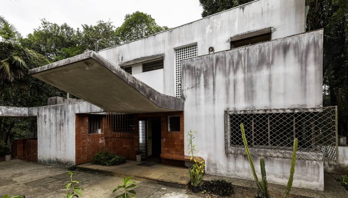 Visão da Casa Modernista, de 1927, do arquiteto Gregori Warchavchik, no bairro Vila Mariana, em São Paulo  -              
                              
                  Eduardo Knapp /                
              
                              Folhapress