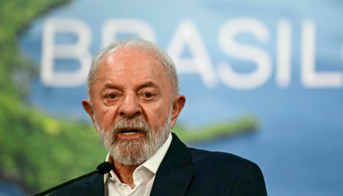 Lula durante uma coletiva de imprensa na COP30, em Belém
             -       
        Pablo Porciuncula - 19.nov.25/AFP