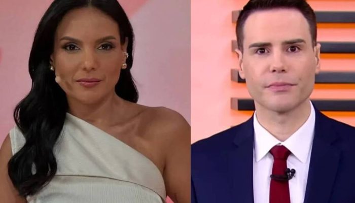 M&aacute;rcia Dantas e Luiz Bacci trocaram farpas no Instagram nos &uacute;ltimos dias
             -       
        Reprodu&ccedil;&atilde;o/SBT/Record