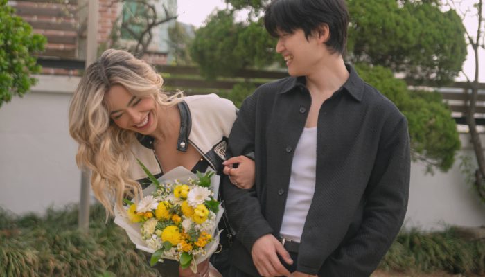 Cena do reality show 'Meu Namorado Coreano', da Netflix
             -       
        Nat Odenbreit/Netflix