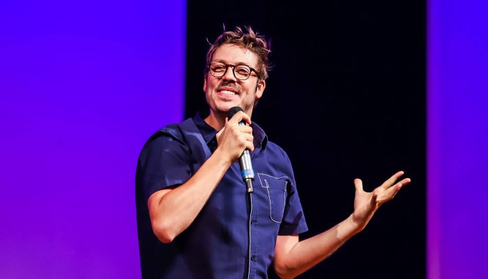 O humorista Fabio Porchat em seu show de stand-up
             -       
        @ajulianadasfotos