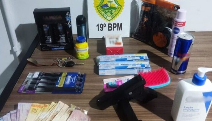 Homem fornece o próprio CPF em farmácia antes de anunciar assalto e acaba preso no PR