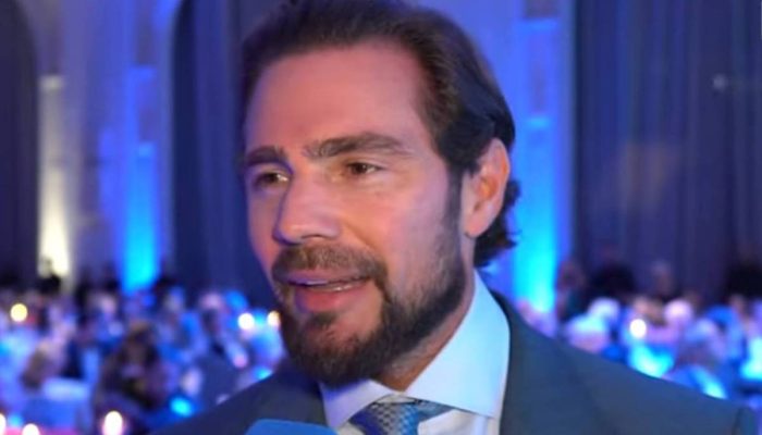 O banqueiro Daniel Vorcaro, do Banco Master, em vídeo do grupo Lide, durante evento em São Paulo em 2024
             -       
        Reprodução TV Lide no YouTube