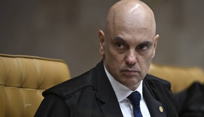Alexandre de Moraes durante sessão no STF
             -       
        Ton Molina - 4.mar.26/Fotoarena/Folhapress