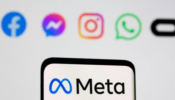 Logo da Meta e de outras marcas do grupo

             -       
        Dado Ruvic/Reuters
