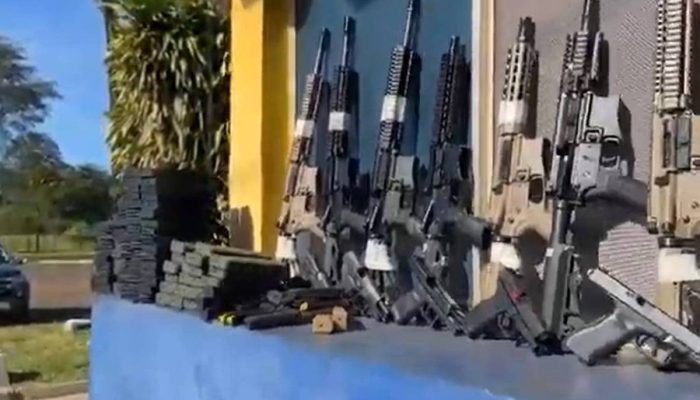 Polícia encontra 26 fuzis em caminhão com carga de ração animal - 18/06/2026 - Cotidiano