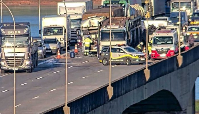 Engavetamento no Rodoanel, em São Bernardo, deixa cinco feridos nesta sexta (30) - 30/05/2025