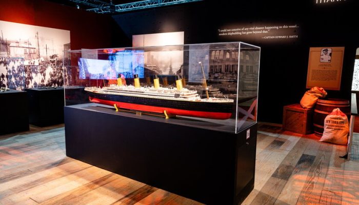 Exposição Titanic em São Paulo 2025