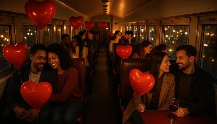 Expresso Noturno do Trem da República celebra o Dia dos Namorados com música ao vivo e jantar à luz de velas