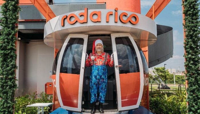 Roda Rico celebra três anos com música, esporte e visita do Papai Noel em programação especial