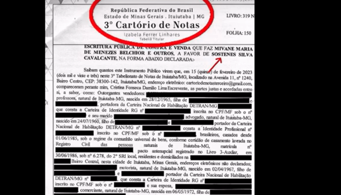 Sóstenes exibe escritura e diz que R$ 470 mil achados pela PF são de venda de casa