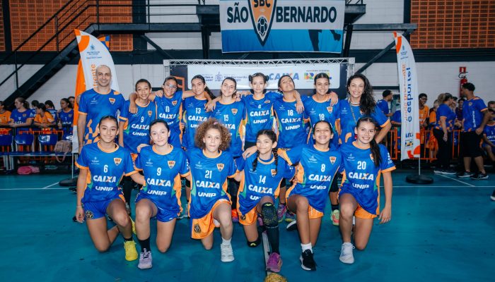 Com novos ares, equipes de handebol mirim de São Bernardo disputam Campeonato Brasileiro Interclubes