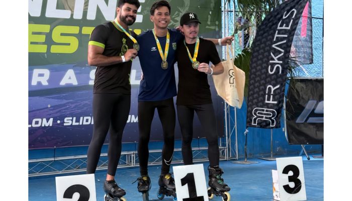 Instrutor do “Patins na Tenda” conquista o título brasileiro de patinação
