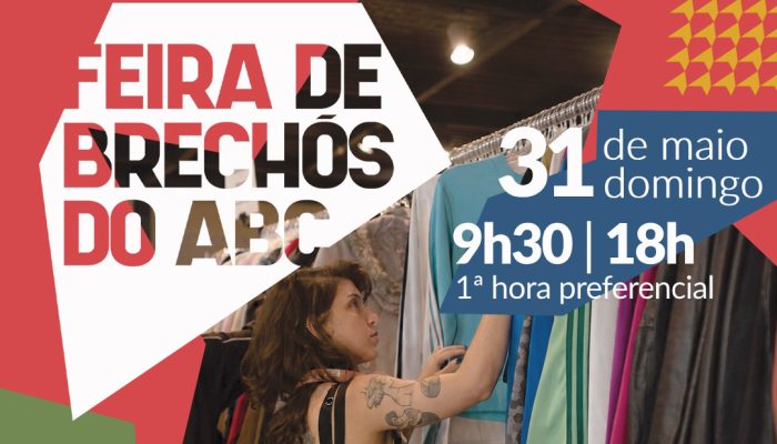 Feira de Brechós do ABC volta ao Cine Theatro Carlos Gomes com DJs de forró e mais de 50 brechós