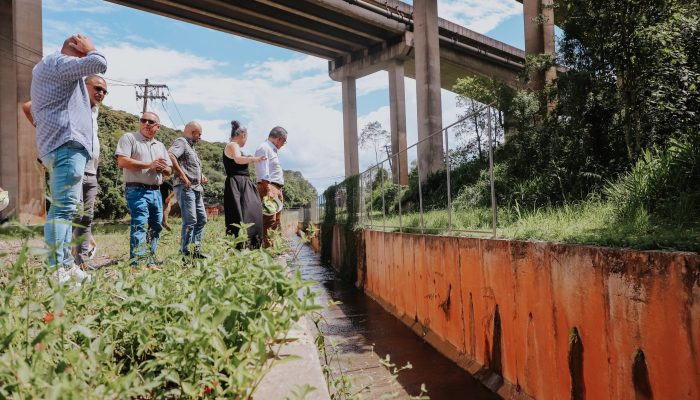 Comitiva da gestão de São Bernardo faz vistoria em obras no Areião, Parque Imigrantes, Alvarenga e garante entregas para 2026