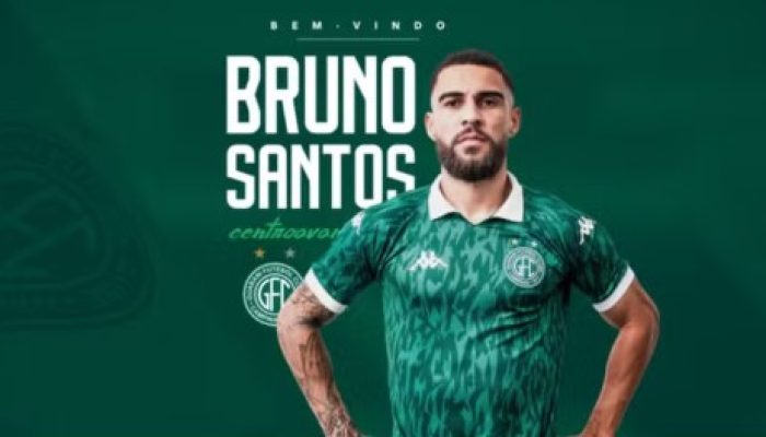 Guarani confirma a contratação do atacante Bruno Santos