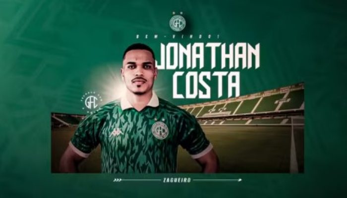 Campineiro, Jonathan Costa é o terceiro reforço do Guarani para 2026
