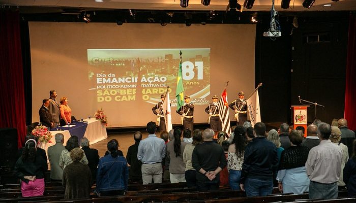 Câmara de São Bernardo celebra 81 anos de emancipação com homenagem a pioneiros