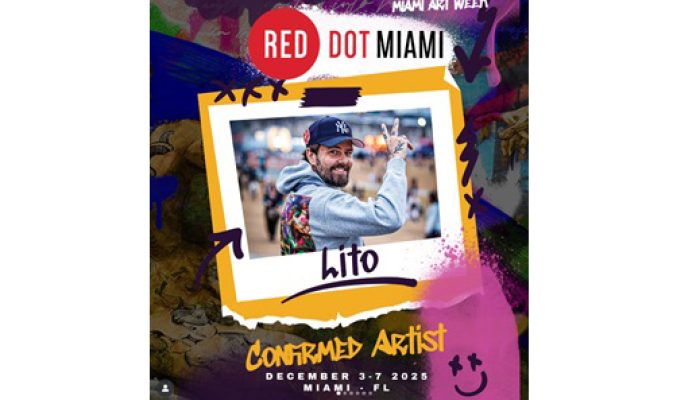 Do ABC para o mundo: artista brasileiro leva sua arte interativa ao Red Dot Miami