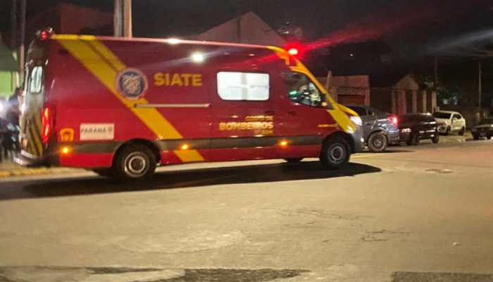 Motociclista de 28 anos sai ferido em colisão entre motos em Apucarana