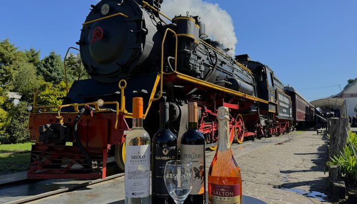 Passeio de trem L'Essenza del Vino da Maria Fumaça tem novos rótulos