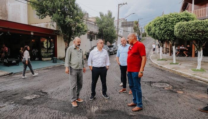 Programa Minha Rua Nova inicia obras de recapeamento na Av. Humberto de Alencar Castelo Branco e via do Santa Terezinha