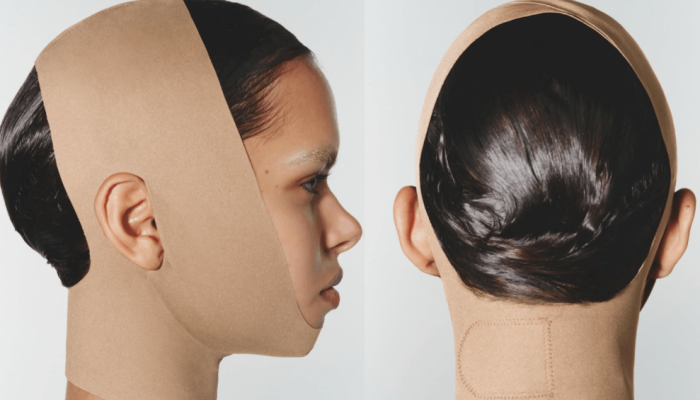 Cinta facial: o acessório polêmico de Kim Kardashian funciona?