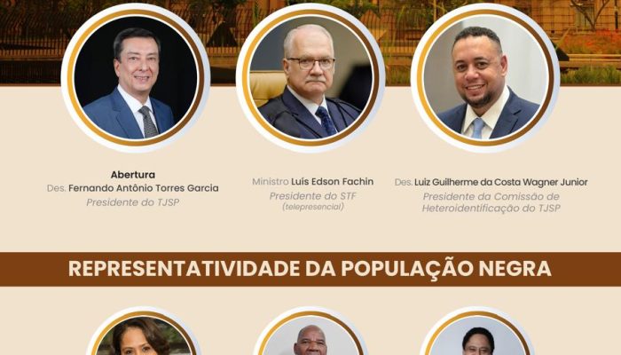 TJ-SP faz debate sobre representatividade da população negra