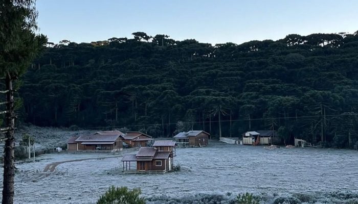 Santa Catarina tem a madrugada mais fria do ano: -8,16°C em Urupema
