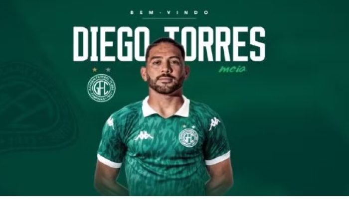 Guarani anuncia a contratação de Diego Torres e mais dois