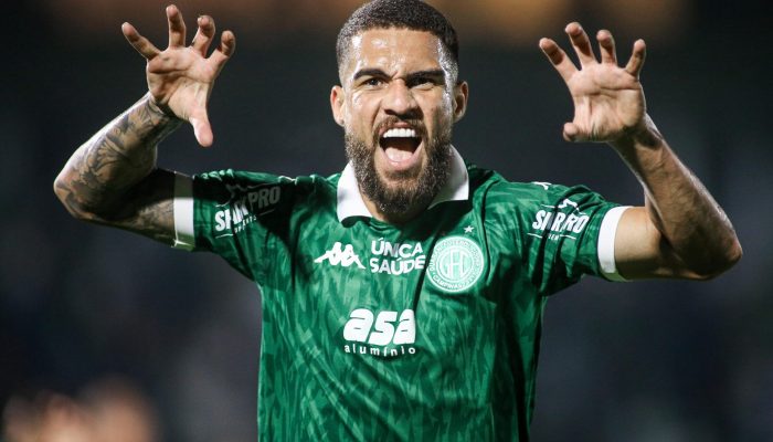 Guarani vence o Itabaiana com gols do estreante Bruno Santos