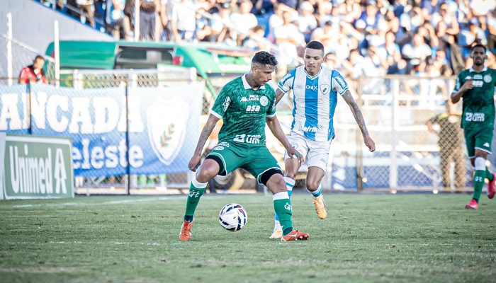 Com gols de zagueiros, Guarani e Londrina ficam no empate por 1 a 1 no Paraná