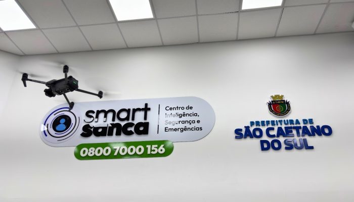 Prefeitura de São Caetano integra drone do Consórcio Intermunicipal ao sistema Smart Sanca