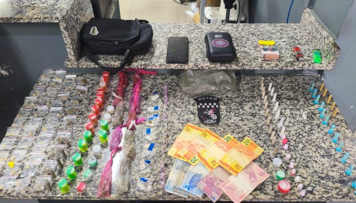 GCM de Diadema apreende maconha e pedras de crack durante ação no Inamar