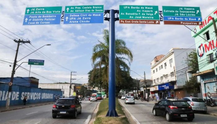 Mauá ganha nova sinalização turística para facilitar acesso aos principais atrativos da cidade