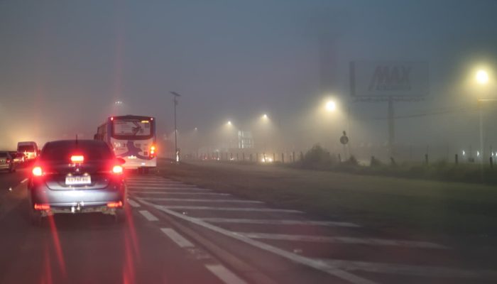 Densa neblina atinge bairros e estradas e chama atenção de campineiros; veja fotos e vídeo