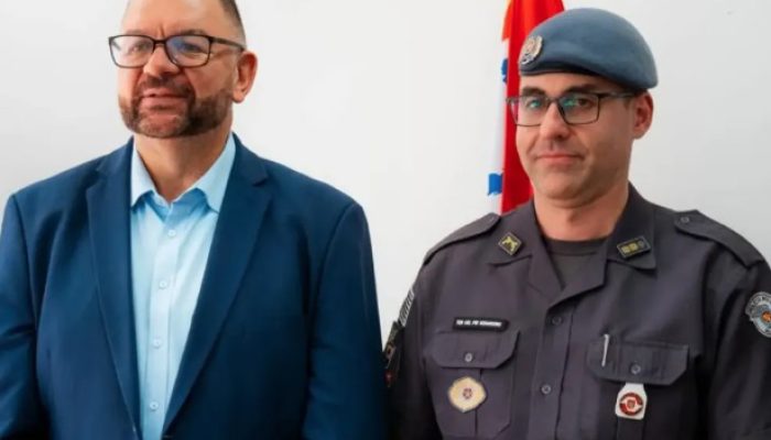 Fran Silva recebe comandante do 6º BPM para discutir segurança pública no ABC