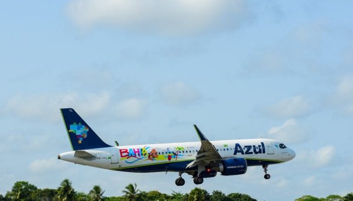 Operação diária começa em 1º de abril, com voos com o Embraer 195-E2 e o Airbus A320 (foto) - Jefferson Peixoto