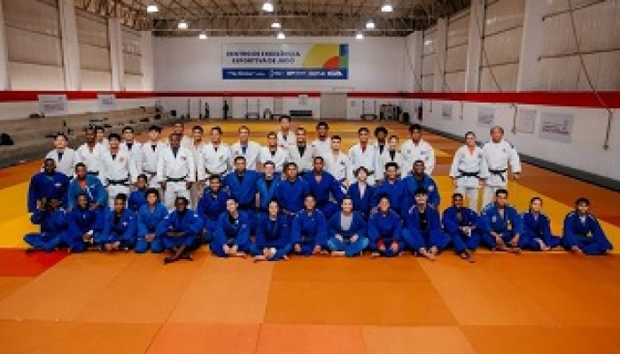 Em São Bernardo, Centro de Excelência do Judô recebe equipe da República Dominicana para treinamento em conjunto